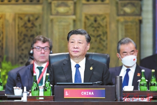习近平出席二十国集团领导人第十七次峰会并发表重要讲话