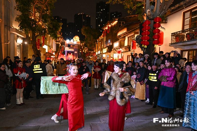 九游app入口：福州：非遗国潮贺新春动静交融年味浓(图2)