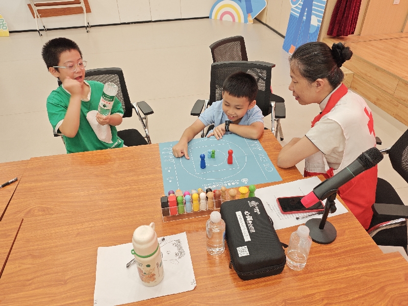 福州红十字心理救援队走进建华社区开展暑期青少年心理赋能活动(图2)