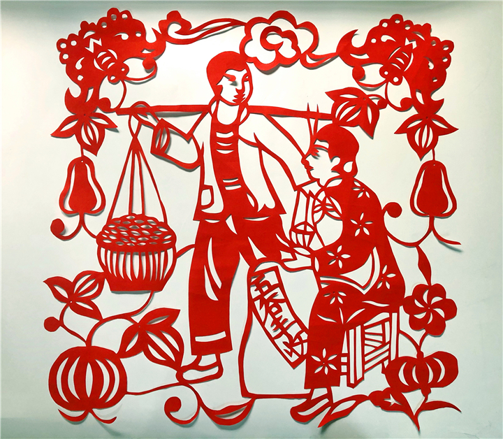 我看脱贫攻坚新成就——师生作品展4(书画,剪纸衍纸)