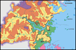 福州气候类型图