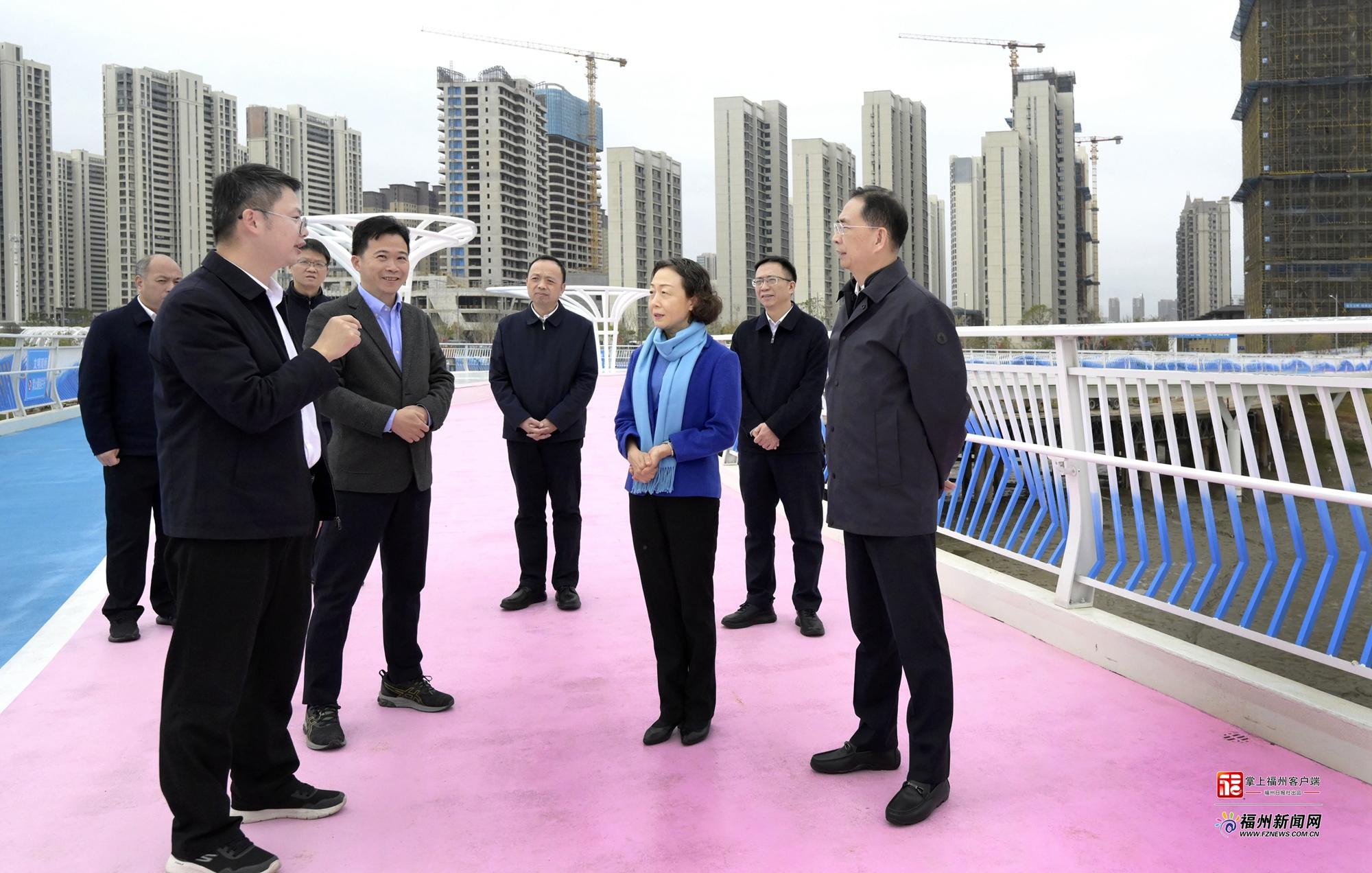 郭宁宁吴贤德在福清调研省会副中心城市建设
