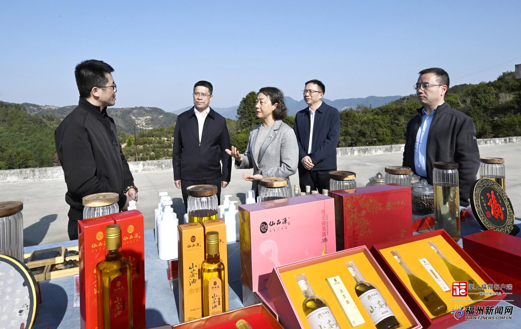 郭宁宁赴永泰县调研