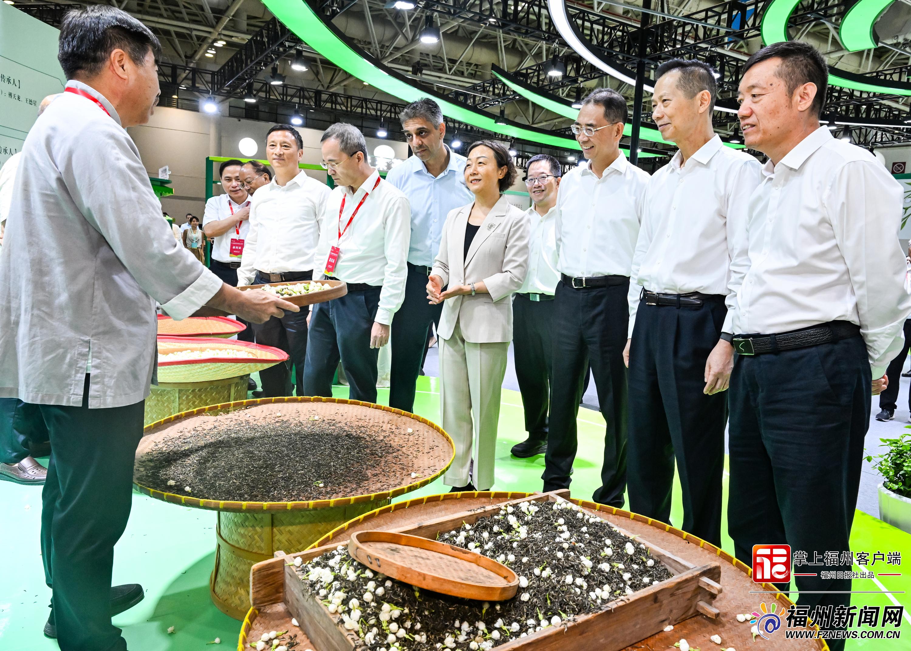 第六届福州茉莉花茶文化节和第五届福州茶叶交易会开幕 第六届福州茉莉花茶文化节和第五届福州茶叶交易会开幕