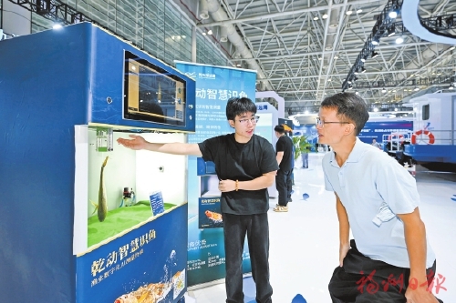 海装展上 打开智能养殖新方式 海装展上 打开智能养殖新方式